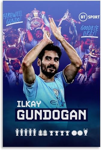 500 Teile Puzzle Ilkay Gündoğan Poster Fußball-Weltstar Holz Puzzle Erwachsene Stress Freisetzung Spiel 500 Piece 20.4x15inch(52x38cm) von RSYCXEY