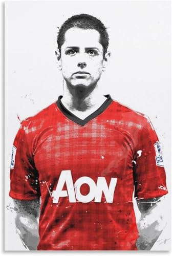 500 Teile Puzzle Javier Chicharito, Fußballspieler, HD-Druck Holz Puzzle Erwachsene Stress Freisetzung Spiel 500 Piece 20.4x15inch(52x38cm) von RSYCXEY