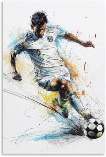 500 Teile Puzzle Poster HD Fußball Holz Puzzle Erwachsene Stress Freisetzung Spiel 500 Piece 20.4x15inch(52x38cm) von RSYCXEY