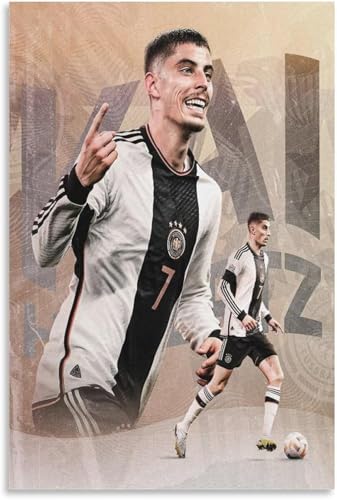 Holz Puzzle 1000 Teile Kai HAVERTZ - HD-gedruckte Fußballspieler-Poster Puzzles für Erwachsene anspruchsvoll 1000 Piece 29.5x19.6inch(75x50cm) von RSYCXEY