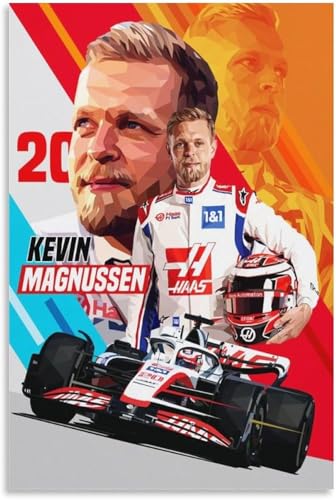 Holz Puzzle 1000 Teile Kevin Magnussen Formel-Rennfahrer Puzzles für Erwachsene anspruchsvoll 1000 Piece 29.5x19.6inch(75x50cm) von RSYCXEY