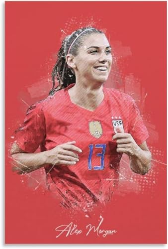 Holz Puzzle 500 Teile Alex Morgan Fußball Football Poster Sport Puzzles für Erwachsene anspruchsvoll 500 Piece 20.4x15inch(52x38cm) von RSYCXEY