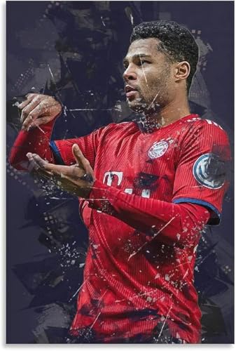 Holz Puzzle 500 Teile Fußballspieler Serge Gnabry Machine Gun Kelly Puzzles für Erwachsene anspruchsvoll 500 Piece 20.4x15inch(52x38cm) von RSYCXEY