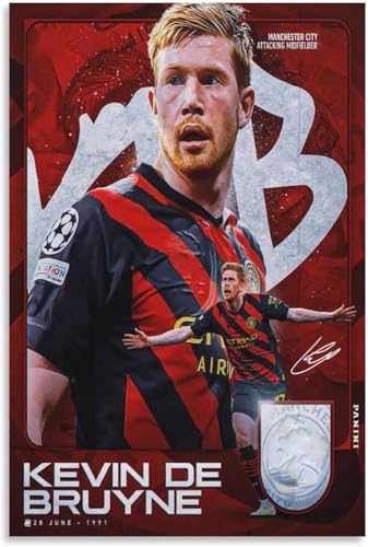 Holz Puzzle 500 Teile Kevin De Bruyne – europäischer Fußballstar Puzzles für Erwachsene anspruchsvoll 500 Piece 20.4x15inch(52x38cm) von RSYCXEY