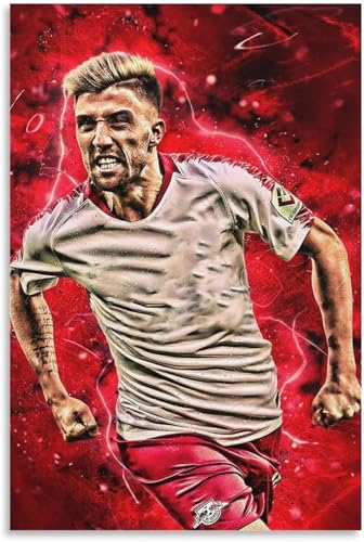 Holz Puzzle 500 Teile Kevin Kampl, Fußballspieler, HD-Druck Puzzles für Erwachsene anspruchsvoll 500 Piece 20.4x15inch(52x38cm) von RSYCXEY