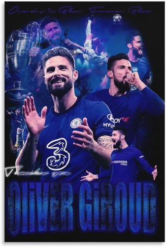 Holz Puzzle 500 Teile Olivier Giroud Fußball-Superstar Nationalmannschaft Puzzles für Erwachsene anspruchsvoll 500 Piece 20.4x15inch(52x38cm) von RSYCXEY