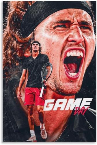 Puzzle 1000 Teile Erwachsene Alexander Zverev - Deutscher Tennisprofi Holz Puzzles Stress Freisetzung Spiel 1000 Piece 29.5x19.6inch(75x50cm) von RSYCXEY