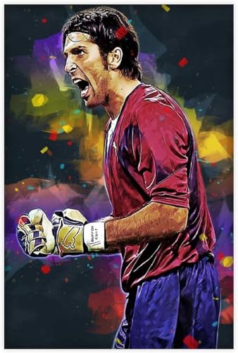 Puzzle 1000 Teile Erwachsene Gianluigi Buffon Poster Fußballspieler Holz Puzzles Stress Freisetzung Spiel 1000 Piece 29.5x19.6inch(75x50cm) von RSYCXEY