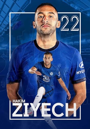 Puzzle 500 Teile Erwachsene Chelsea FC 2020/21 Hakim Ziyech A2 Fußball Holz Puzzles Stress Freisetzung Spiel 500 Piece 20.4x15inch(52x38cm) von RSYCXEY