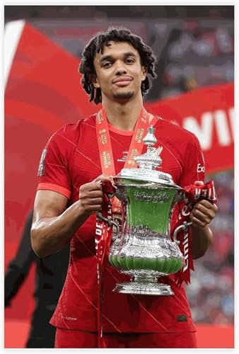 Puzzle 500 Teile Erwachsene Fußballspieler Trent Alexander Arnold Sport Holz Puzzles Stress Freisetzung Spiel 500 Piece 20.4x15inch(52x38cm) von RSYCXEY