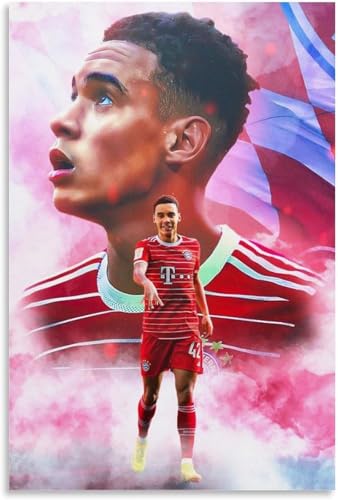 Puzzle 500 Teile Erwachsene Jamal Musiala Fußballstar-Poster Holz Puzzles Stress Freisetzung Spiel 500 Piece 20.4x15inch(52x38cm) von RSYCXEY