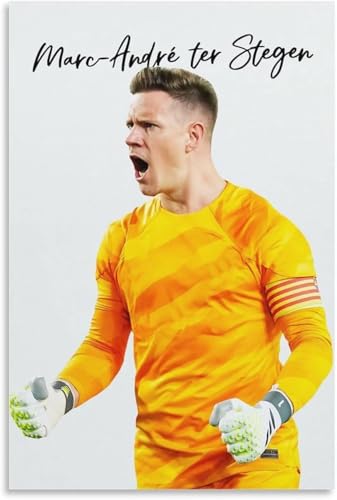 Puzzle 500 Teile Erwachsene TER Stegen Fußballspieler in HD-Druck Holz Puzzles Stress Freisetzung Spiel 500 Piece 20.4x15inch(52x38cm) von RSYCXEY