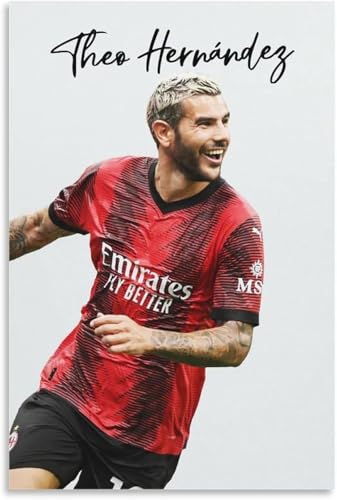 Puzzle für 1000 Teile Theo Hernandez Fußballstar Sport Poster Holz Puzzlespiel Erwachsenen Puzzle Poster 1000 Piece 29.5x19.6inch(75x50cm) von RSYCXEY