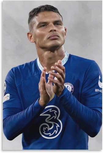 Puzzle für 1000 Teile Thiago Silva - HD-gedruckte Fußballspieler-Poster Holz Puzzlespiel Erwachsenen Puzzle Poster 1000 Piece 29.5x19.6inch(75x50cm) von RSYCXEY