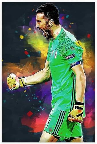 Puzzle für 500 Teile Gianluigi Buffon Poster Fußballspieler Holz Puzzlespiel Erwachsenen Puzzle Poster 500 Piece 20.4x15inch(52x38cm) von RSYCXEY