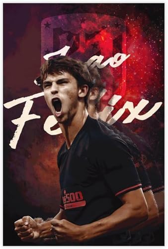 Puzzle für 500 Teile Joao Felix Fußballspieler Poster Holz Puzzlespiel Erwachsenen Puzzle Poster 500 Piece 20.4x15inch(52x38cm) von RSYCXEY