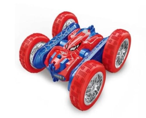 RTEletric Spiderman RC Stunt Car mit Licht und Spray (Rot) von RTEletric