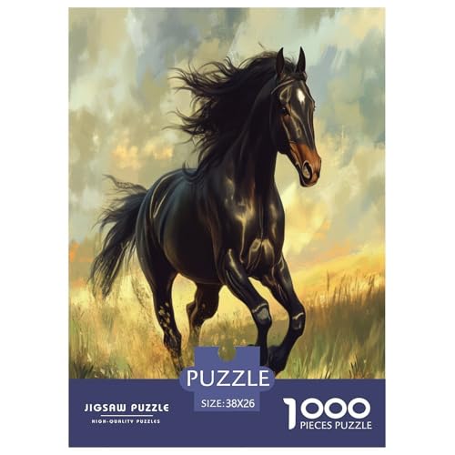 Fine Pferd Puzzle 1000-teilige Schwer Puzzle Spielzeug Lernspiel Impossible Herausforderung Spielzeug Für Erwachsene Und Kinder in Bewährter 38x26cm/1000pcs Fine Pferd Puzzle 1000-teilige Schwer Puzzle Spielzeug Lernspiel Impossible Herausforderung Spielzeug Für Erwachsene Und Kinder in Bewährter 38x26cm/1000pcs von RTSMSDMPS