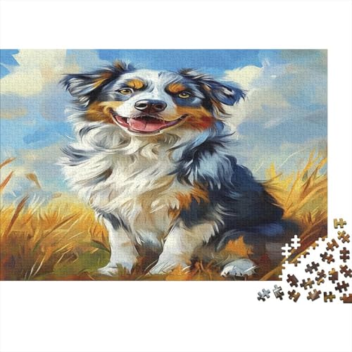 ÖSTERREICHER SCHÄPFER 1000 Stück Holzpuzzles Geschicklichkeitsspiel Für Die Ganze Familie Netter Hund Haustier Handgefertigte DIY-Anpassung Geburtstag Geschenke Familiendekorationen 1000pcs (75x50cm) von RTTGKMYPL