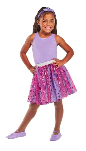 RUBIE'S Barbie Offizielles Set Rock Tutu + Diadem – Barbie-Kostüm-Set – Einheitsgröße 5-8 Jahre RUBIE'S Barbie Offizielles Set Rock Tutu + Diadem – Barbie-Kostüm-Set – Einheitsgröße 5-8 Jahre von Rubie's