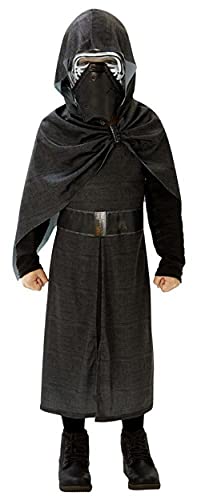 Rubie's 620261 -Star Wars Kylo Ren deluxe Kostüm, Jahre 7-8 , schwarz von Rubie's