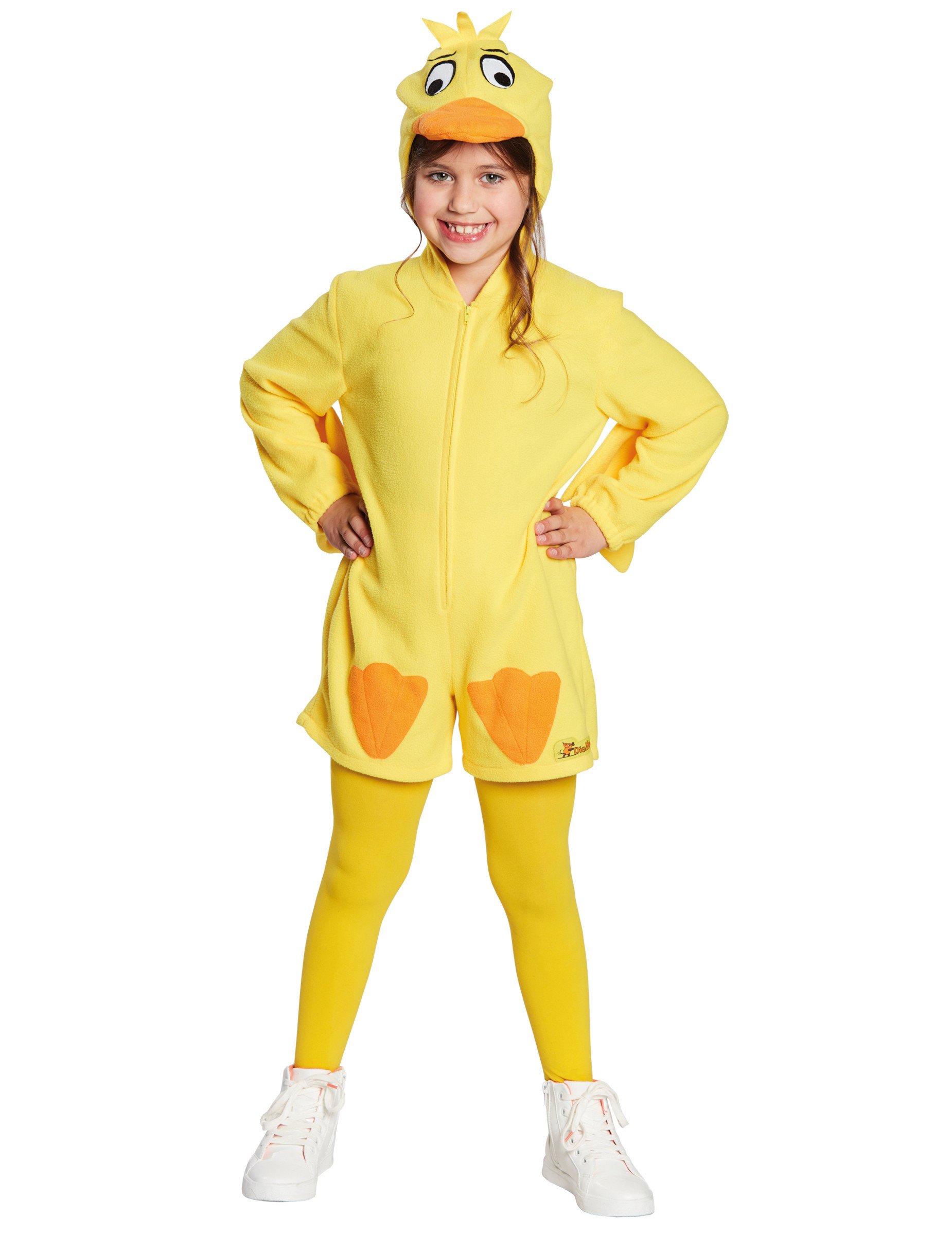 Die Ente-Kostüm für Kinder Die Sendung mit der Maus Die Ente-Kostüm für Kinder Die Sendung mit der Maus von RUBIES ALL