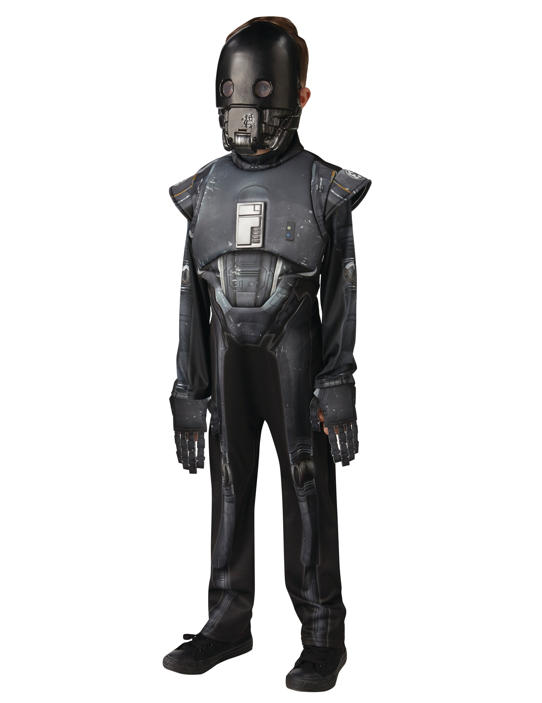 K-2SO Droide Star Wars Deluxe Teenkostüm Lizenzware schwarz von RUBIES ALL