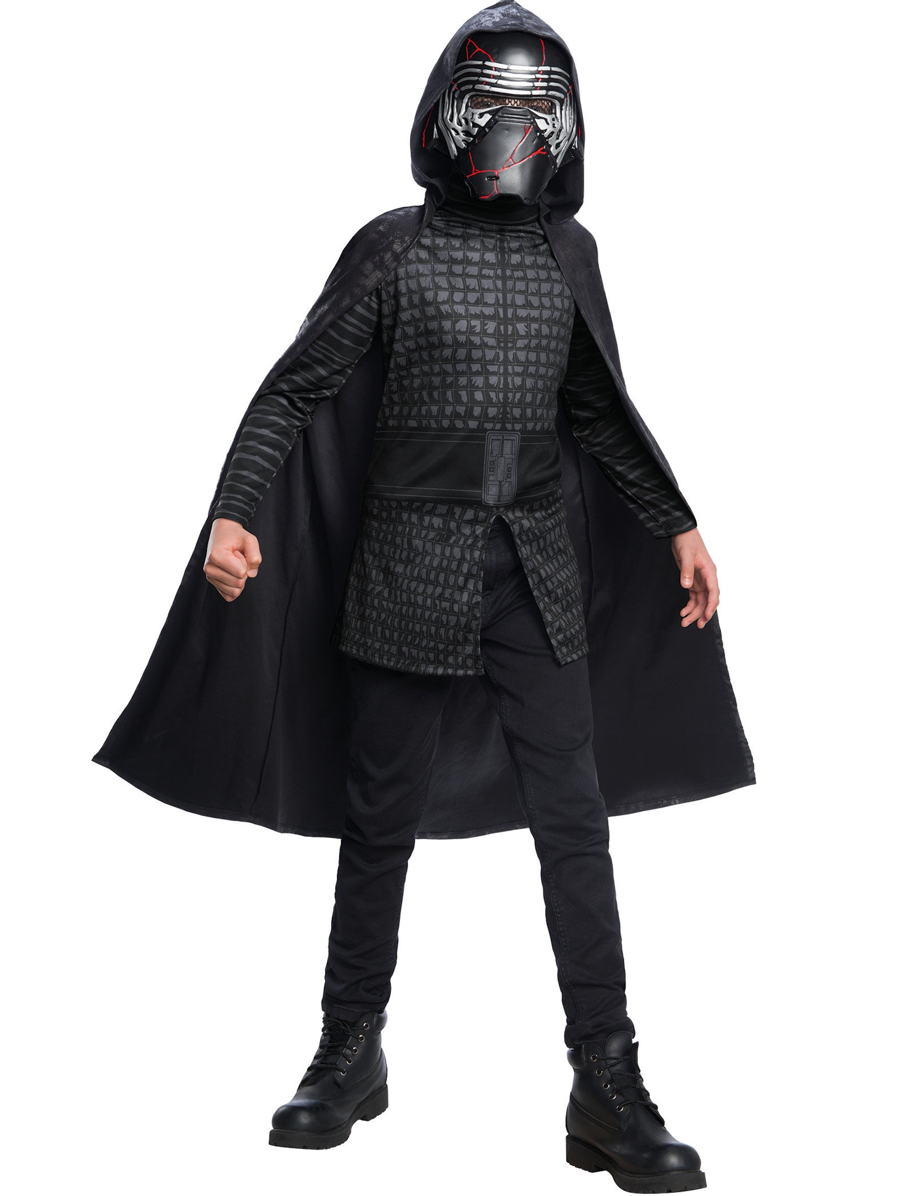 Klassisches Kylo Ren Kinderkostüm Star Wars IX schwarz-grau Klassisches Kylo Ren Kinderkostüm Star Wars IX schwarz-grau von RUBIES ALL