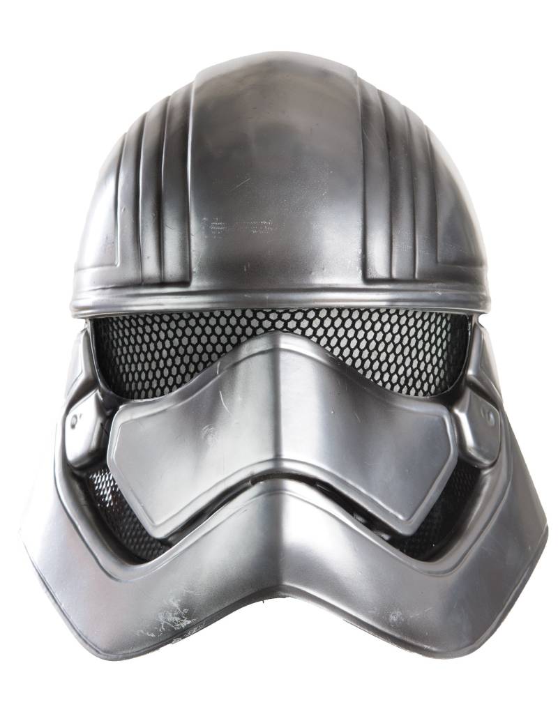 Captain Phasma Maske für Erwachsene Star Wars VII Maske silber-schwarz von RUBIES FRANCE