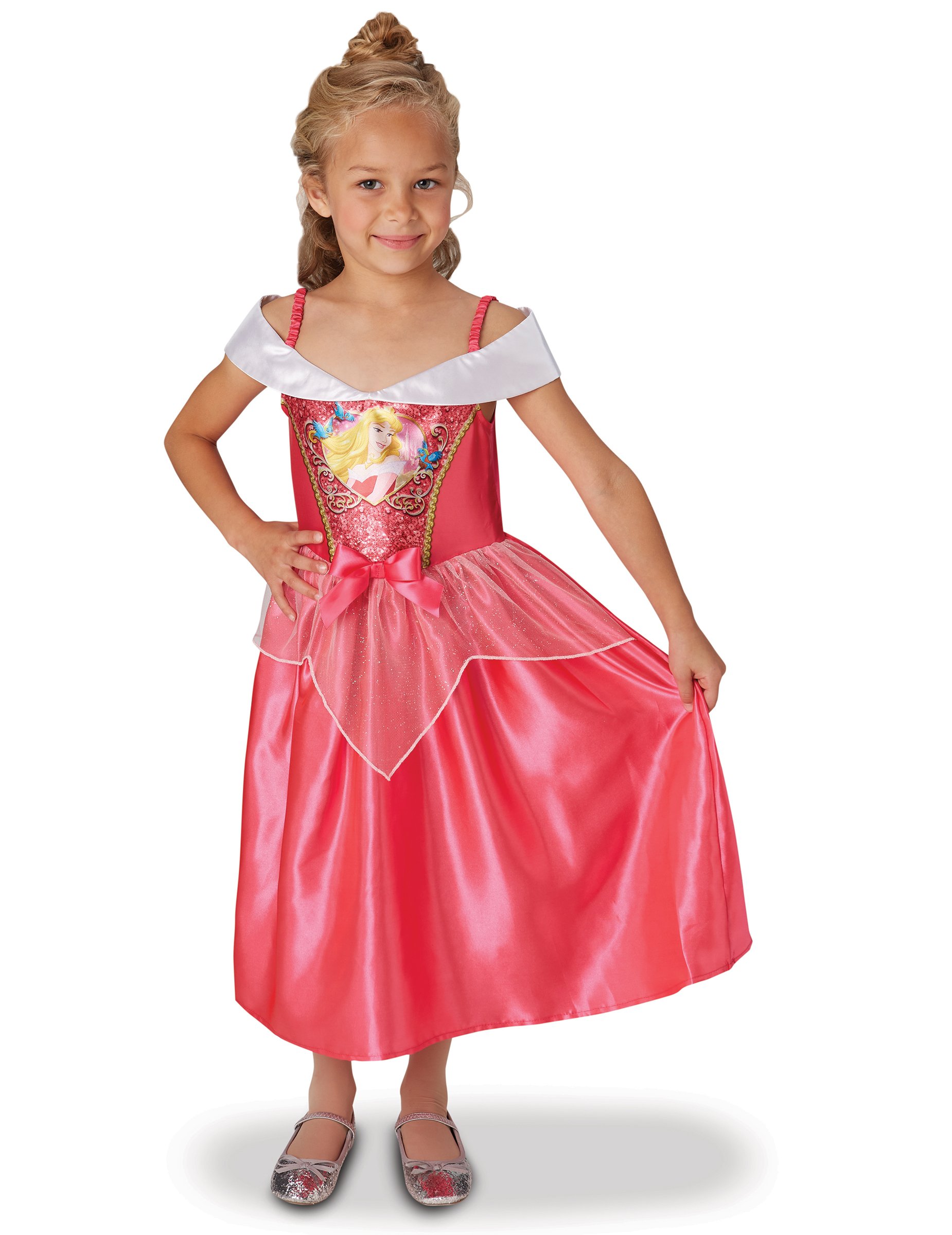 Disney Aurora Prinzessinnenkleid rot von RUBIES FRANCE