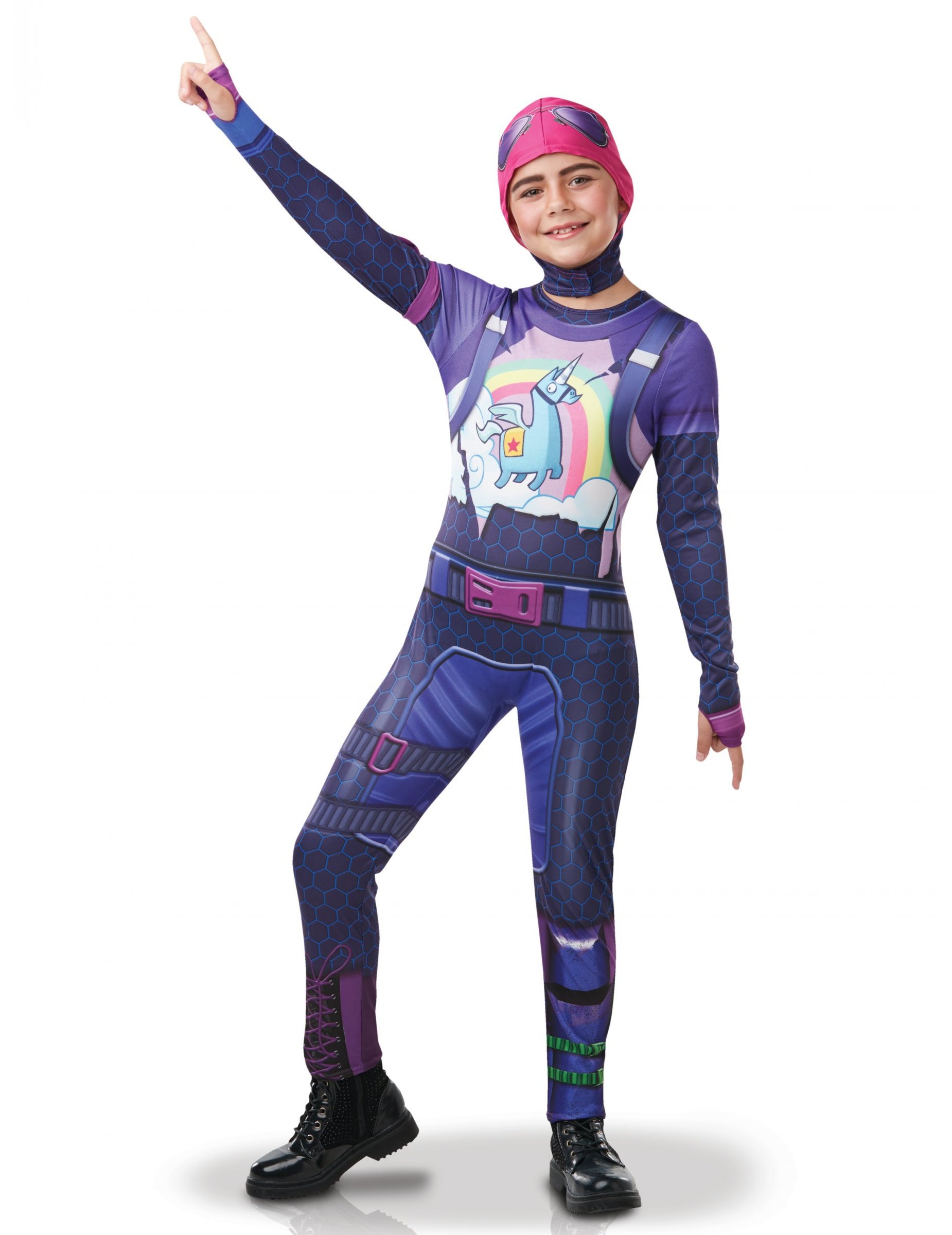 Fortnite Brite Bomber-Kostüm für Kinder Faschingskostüm violett-bunt Fortnite Brite Bomber-Kostüm für Kinder Faschingskostüm violett-bunt von RUBIES FRANCE