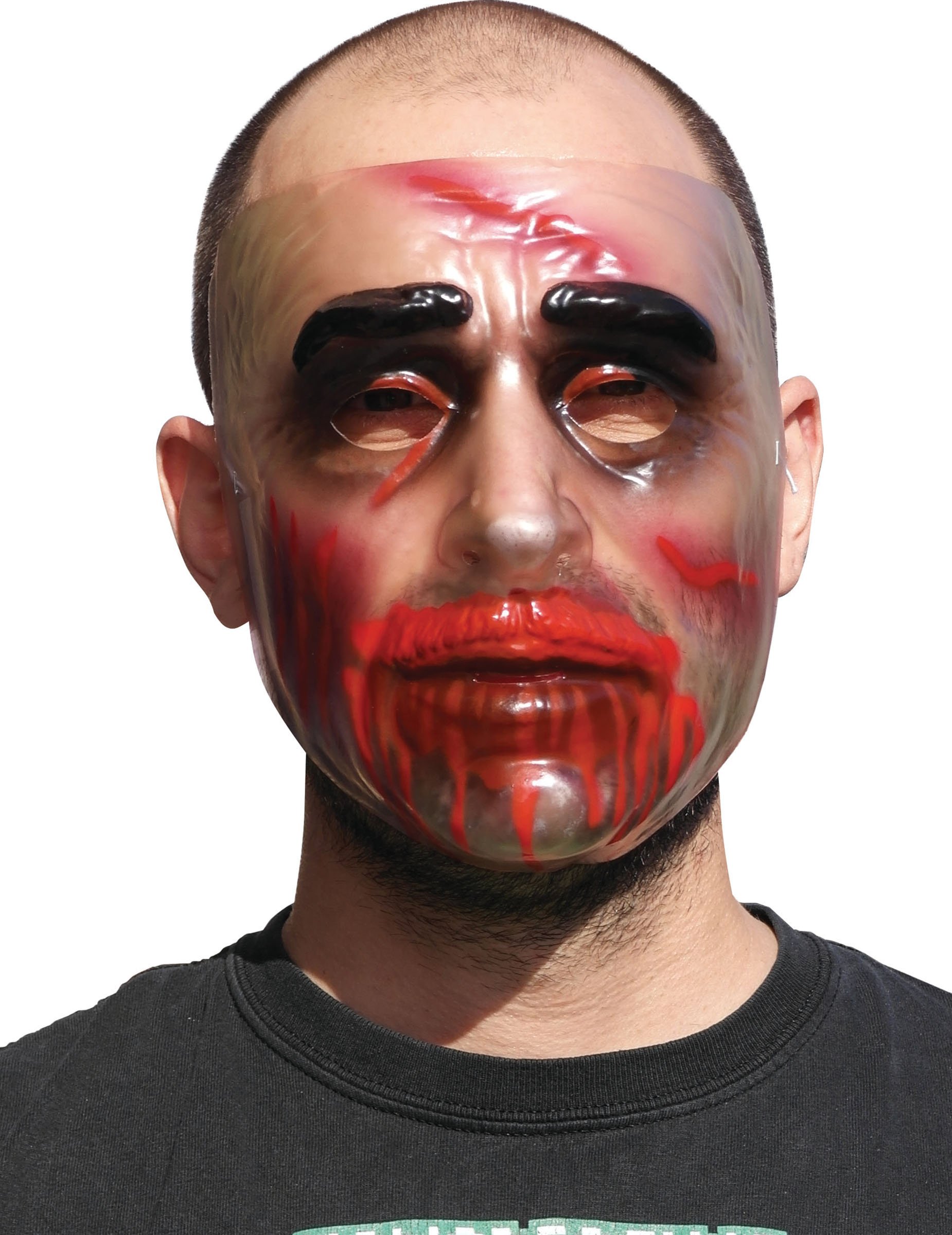 Kannibale Halloween-Maske transparent von RUBIES FRANCE