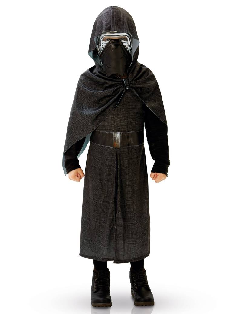 Kylo Ren Star Wars Deluxe Teenkostüm Lizenzware schwarz-silber von RUBIES FRANCE