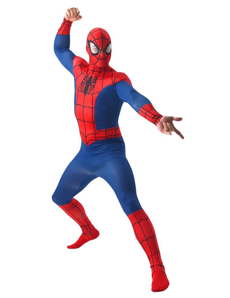 Marvel Spiderman Superhelden Kostüm Lizenzware rot-blau von RUBIES FRANCE