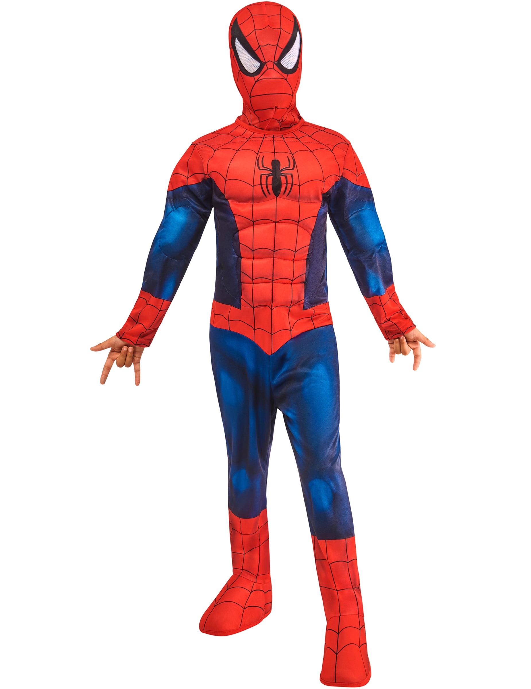 Muskulöser Spiderman Deluxe Kostüm für Kinder Muskulöser Spiderman Deluxe Kostüm für Kinder von RUBIES FRANCE