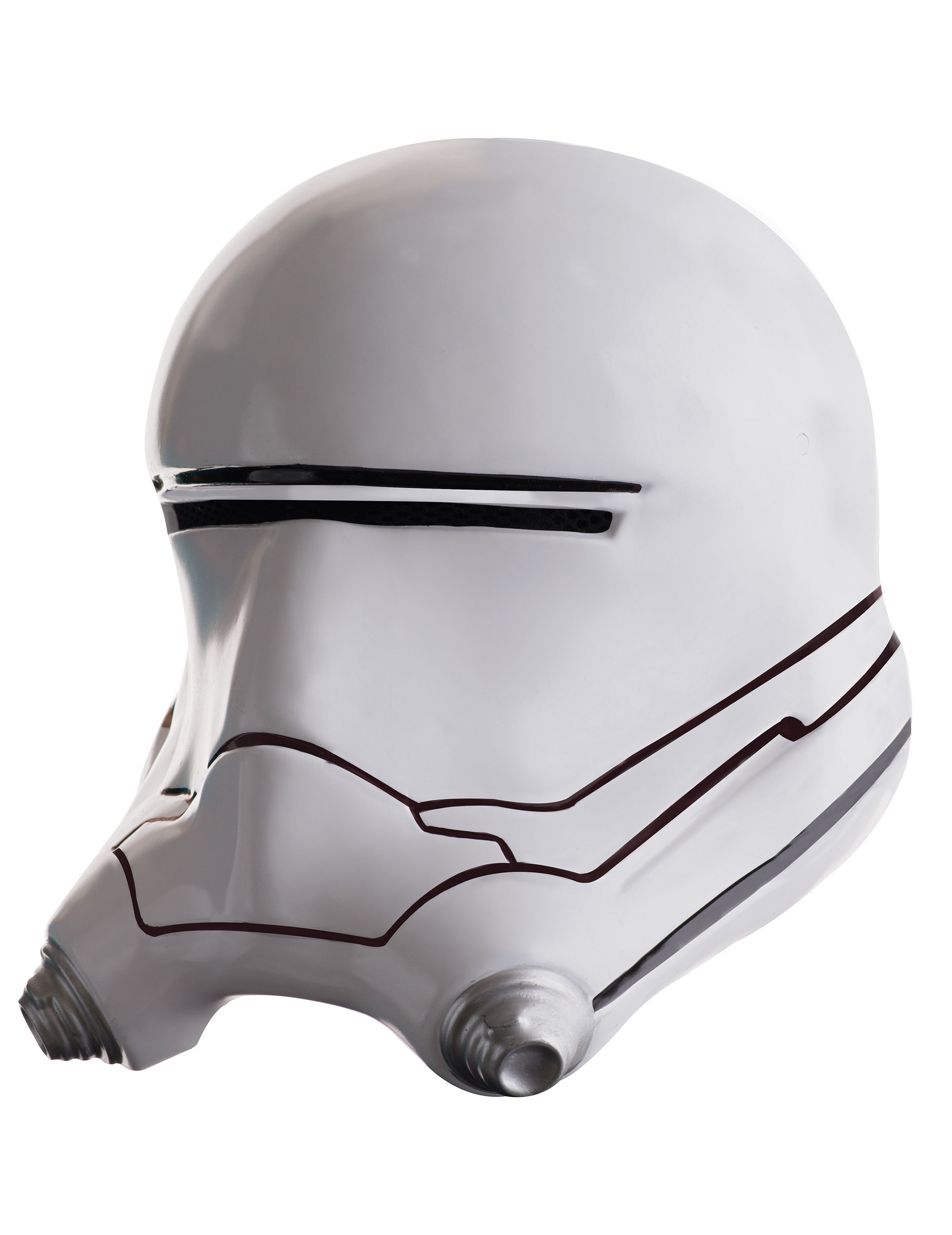 Offizielle Flametrooper Erwachsenenmaske 2 Teile Star Wars VII weiß von RUBIES FRANCE