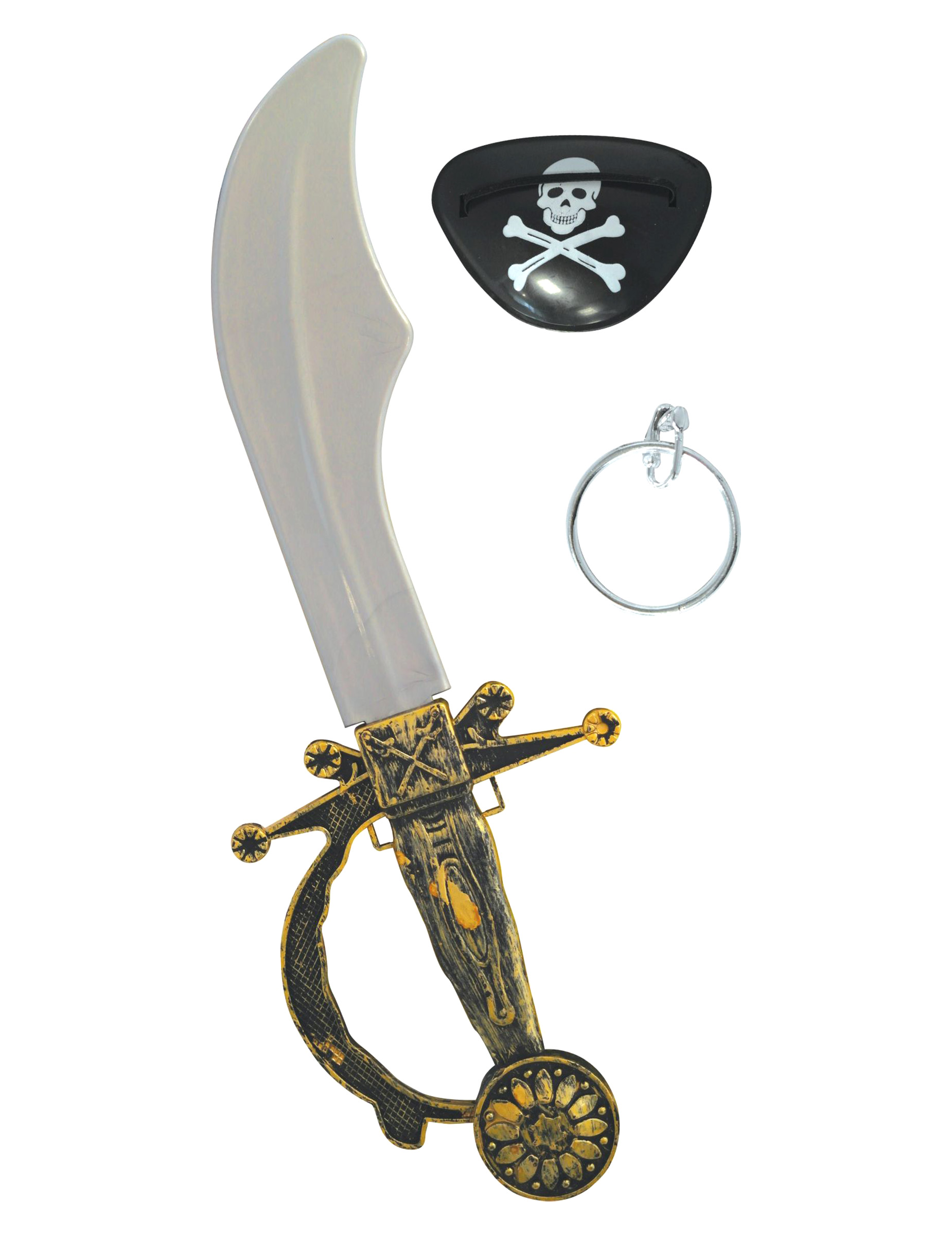 Piraten Zubehör Set Kit Hochsee-Pirat Piraten Zubehör Set Kit Hochsee-Pirat von RUBIES FRANCE