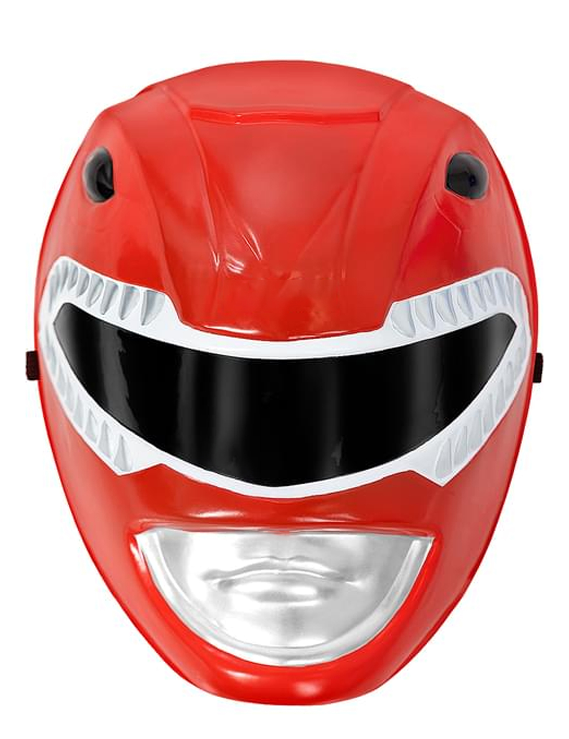 Power Rangers Maske für Kinder rot von RUBIES FRANCE