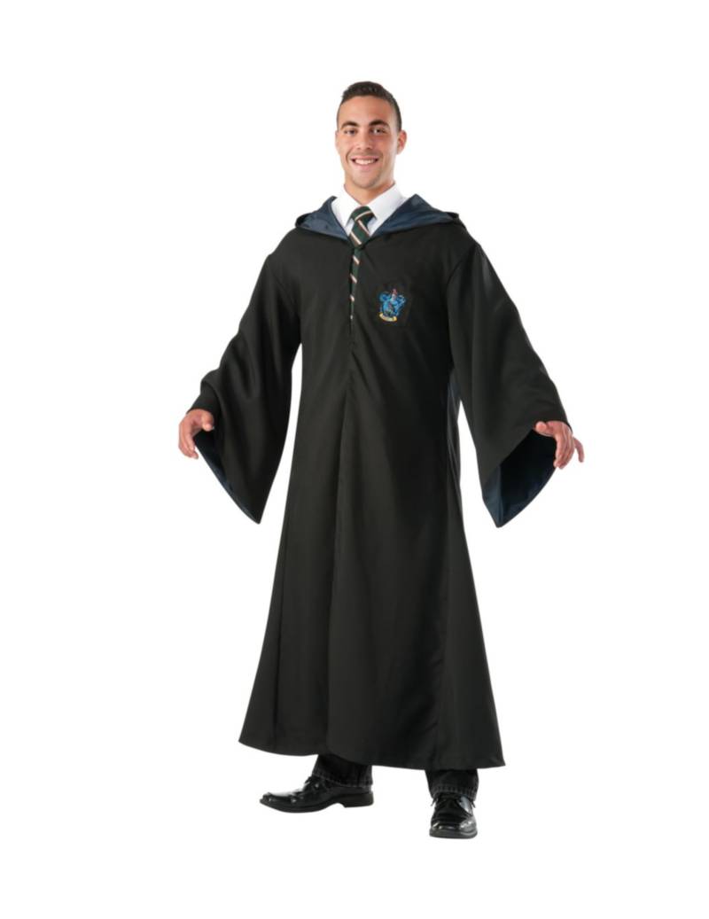 Ravenclaw Zauberer-Robe für Erwachsene Harry Potter schwarz von RUBIES FRANCE