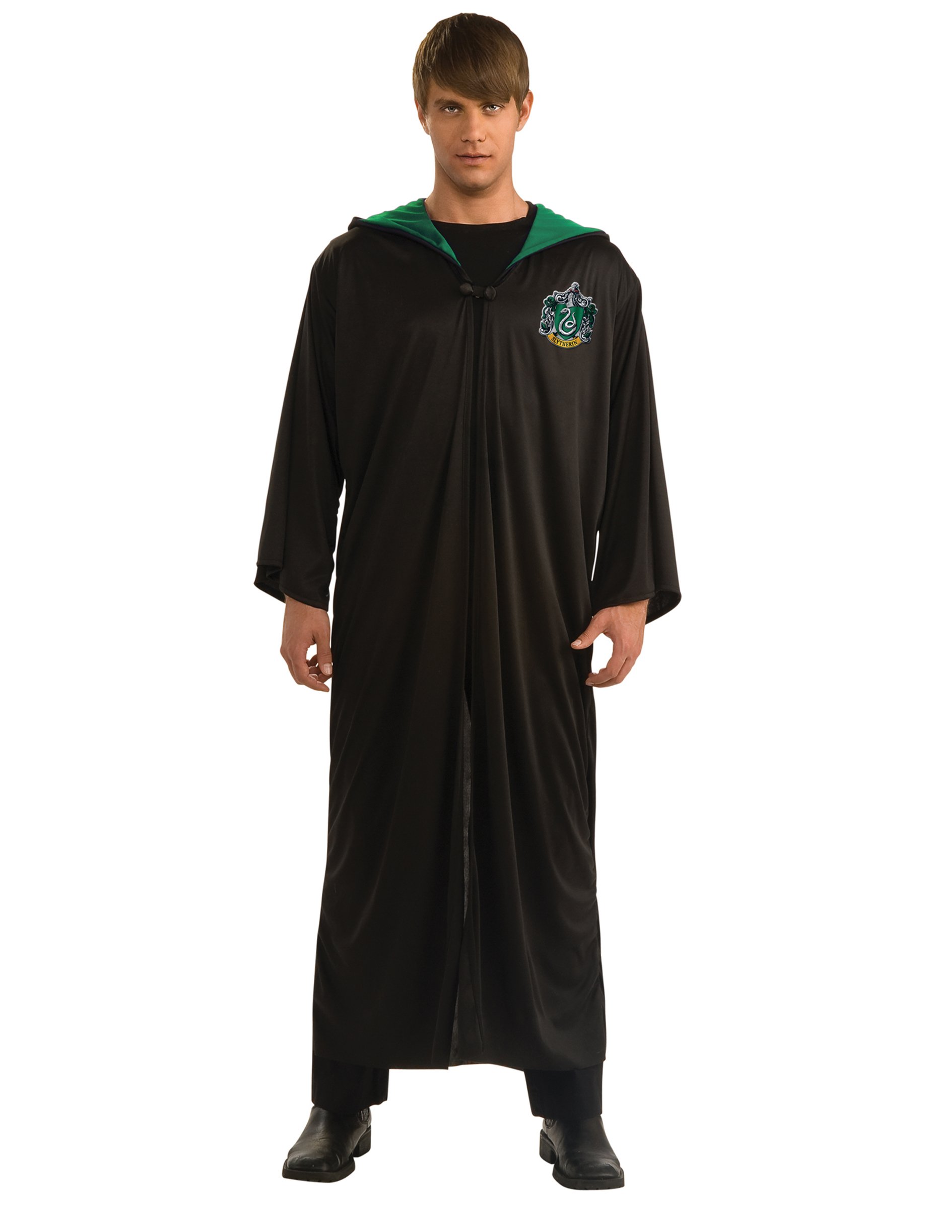 Slytherin-Kostümumhang Harry Potter Halloweenkostüm schwarz-grün von RUBIES FRANCE