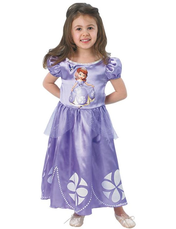 Sofia Disney Kinderkostüm Prinzessin Lizenzware flieder-weiss von RUBIES FRANCE