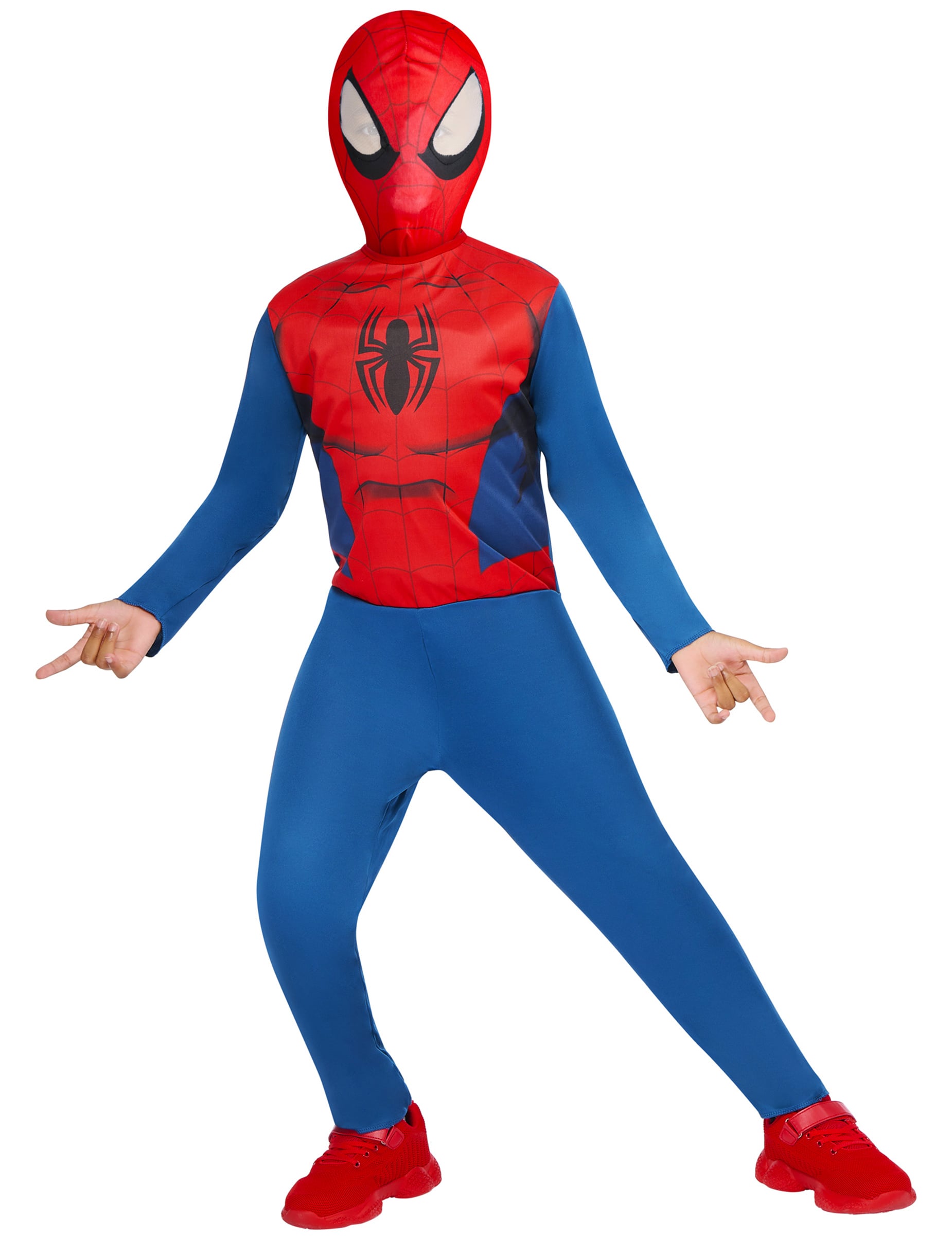 Spider-Man-Kinderkostüm Lizenzkostüm blau-rot Spider-Man-Kinderkostüm Lizenzkostüm blau-rot von RUBIES FRANCE