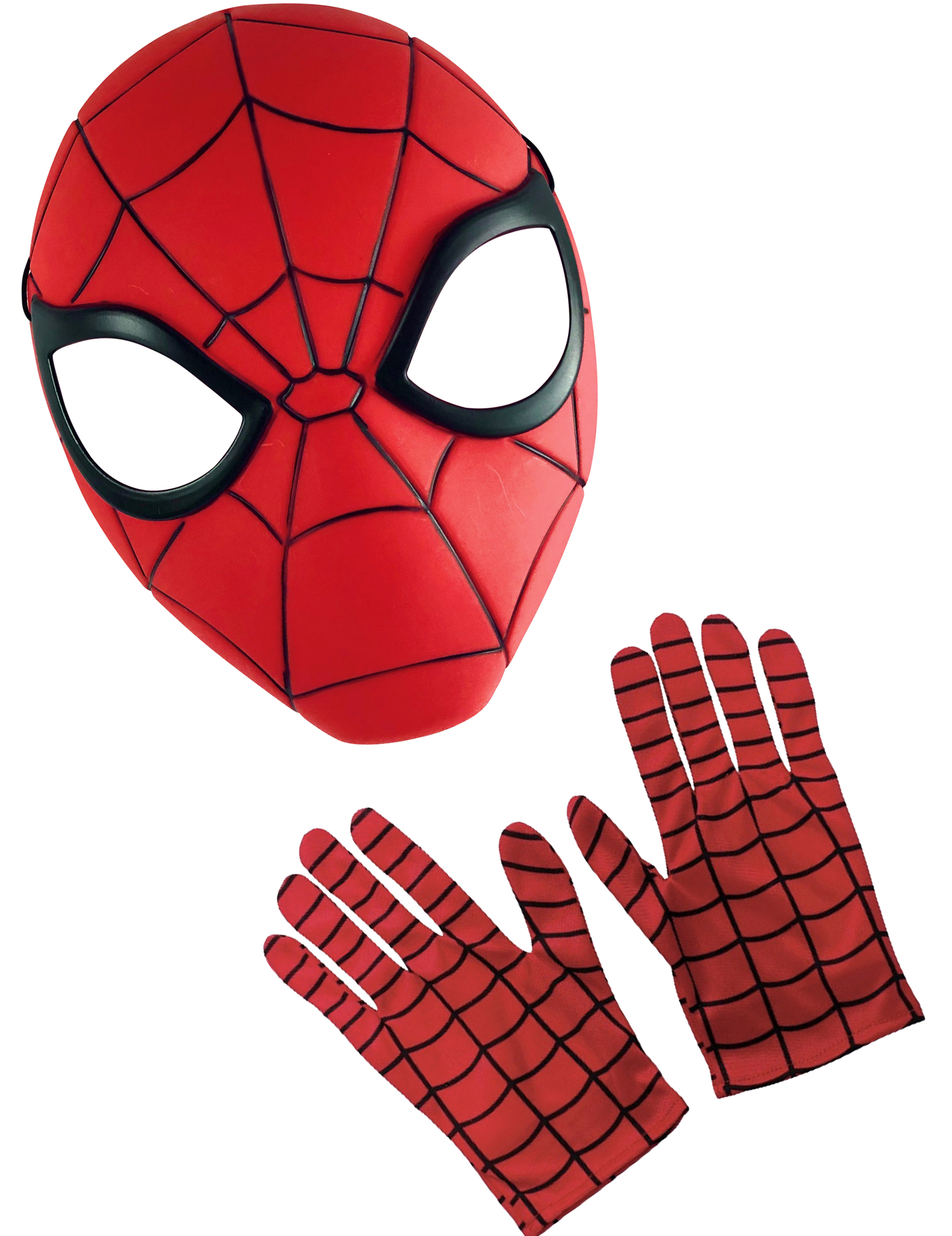 Spiderman Set Maske und Handschuhe von RUBIES FRANCE