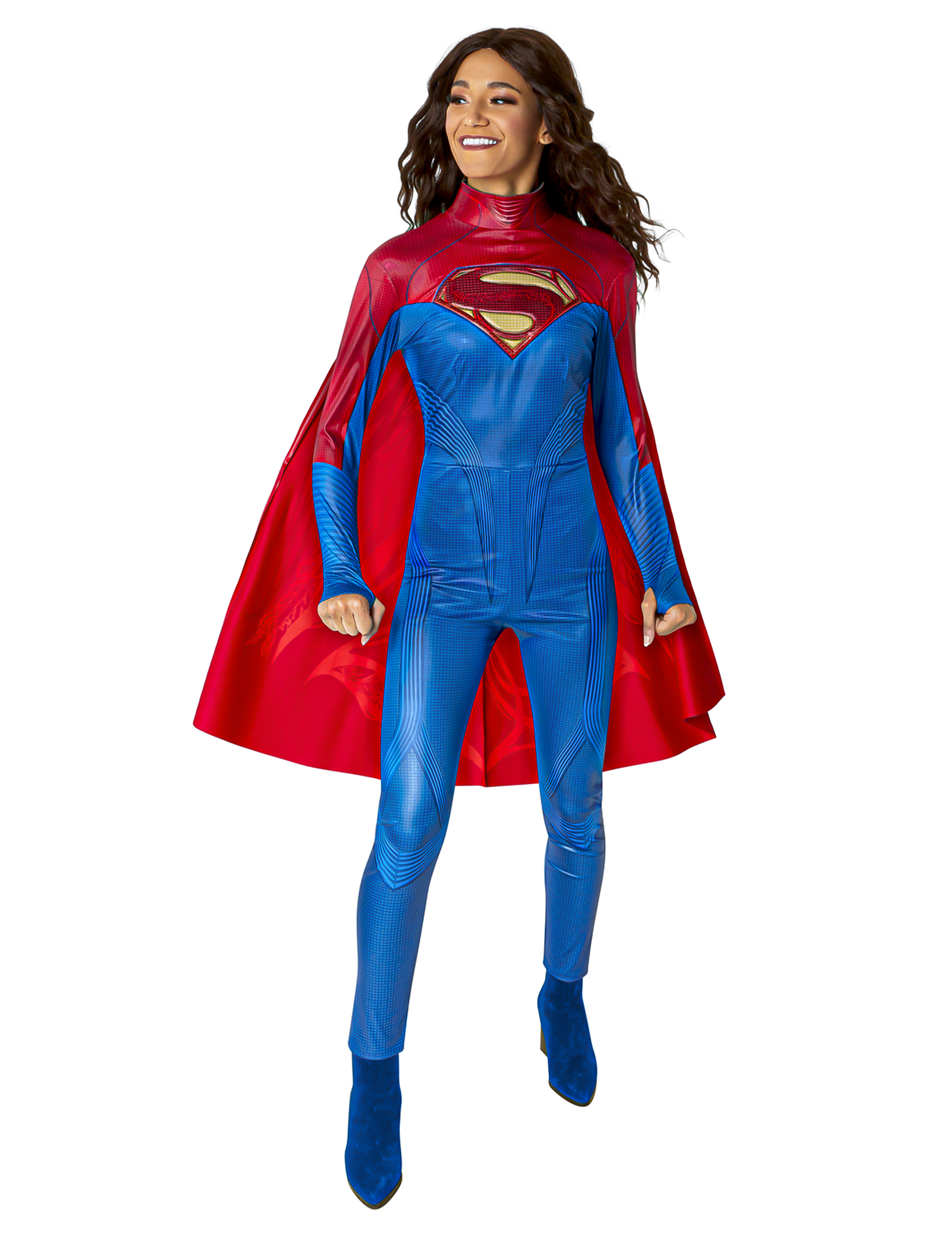 Supergirl Kostüm Damen von RUBIES FRANCE