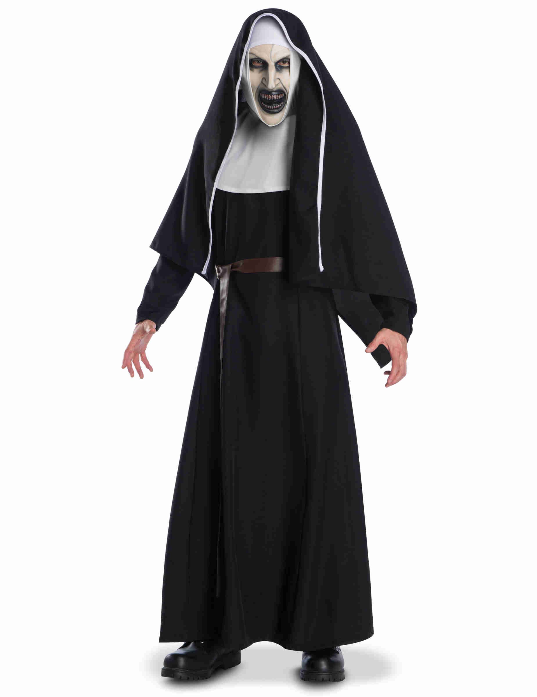 The Nun Filmkostüm für Damen schwarz-weiss-braun von RUBIES FRANCE