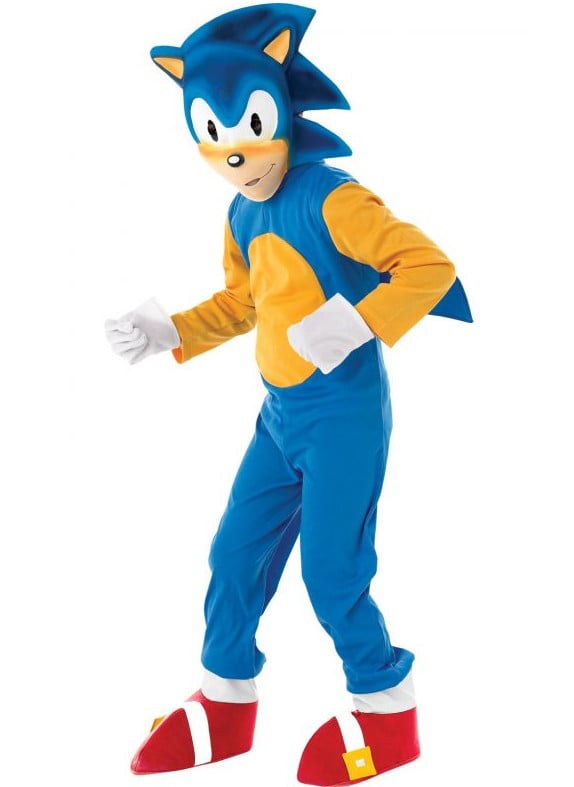 Offizielles Sonic-Kostüm für Kinder bunt Offizielles Sonic-Kostüm für Kinder bunt von RUBIES NL
