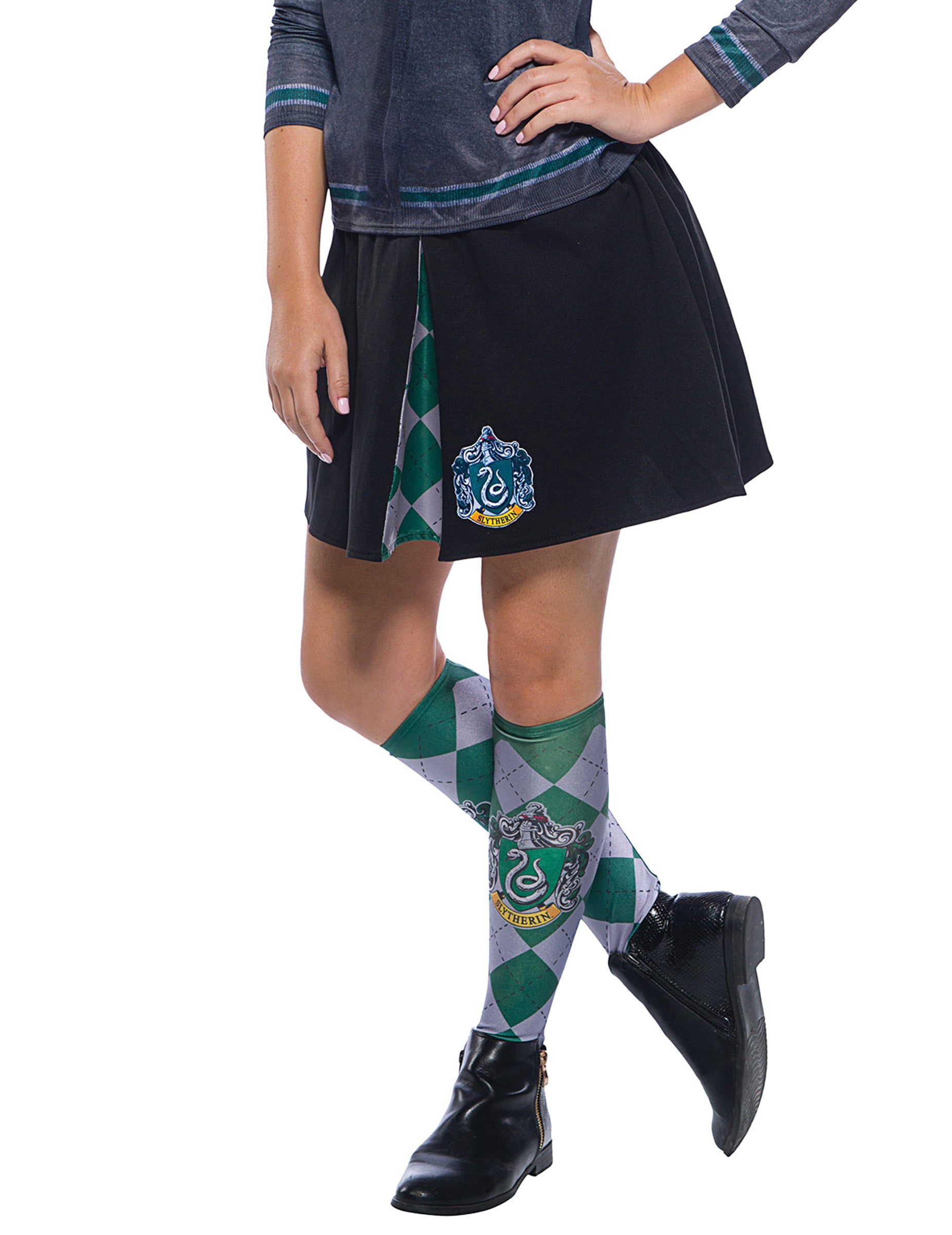 Slytherin-Damenrock für Erwachsene bunt Slytherin-Damenrock für Erwachsene bunt von RUBIES NL