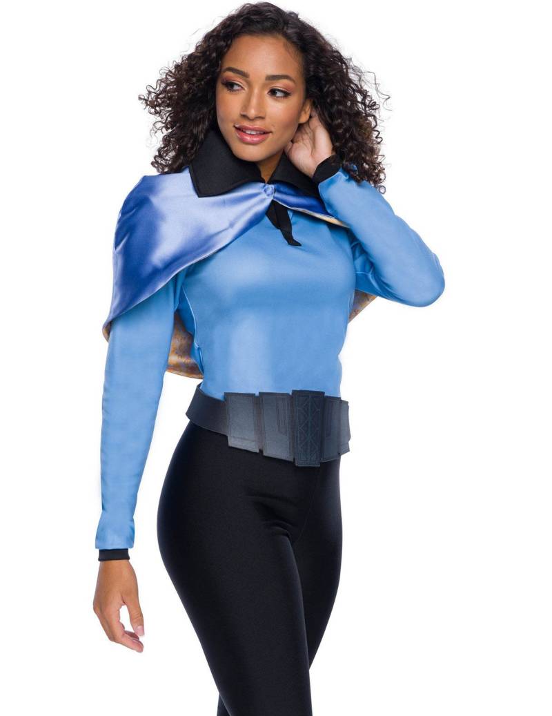 Lando Calrissian-Umhang für Damen blau von RUBIES USA