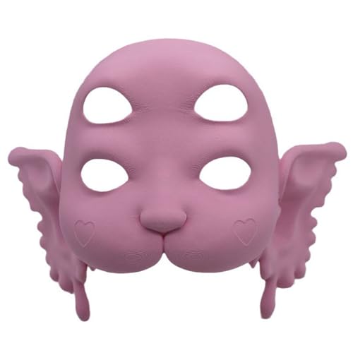 RUDFUZ Halloween Party Weinen Baby Maske 3D Gedruckt Weinen Gesichtsmaske Anime Kostüm für Erwachsene Nymphe Portale Gesichtsmaske mit Fitting Setting Pins für Halloween Kostüm Party Karneval Cosplay von RUDFUZ