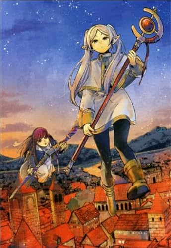 1000 Stück, Japanese Animes Frieren: Beyond Journey'S End, Jigsaw Art Picture, Colourful, Children's Educational Toys, Memory Cognition Games Wy378Zq von RUIYANMQ